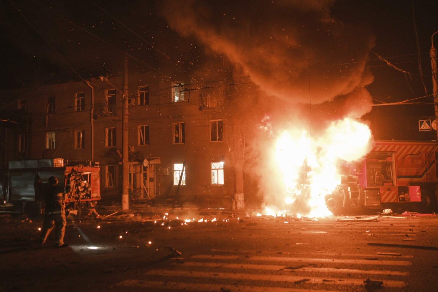 12 muertos deja otro ataque de Rusia a Ucrania en la madrugada 12 muertos deja otro ataque de Rusia a Ucrania en la madrugada