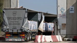 ONU confirma camiones entran Gaza; hospital recibe medicinas ONU confirma camiones entran Gaza; hospital recibe medicinas