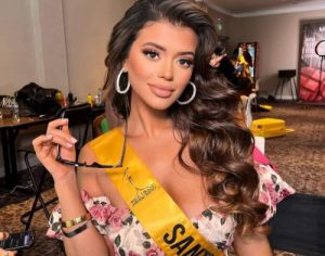 Candidata Santiago es una de las favoritas en Miss Grand RD