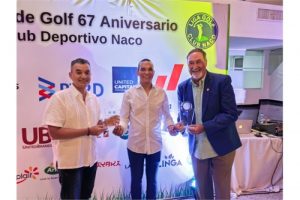 Acosta-Santana y Francisco-Jorge ganan Torneo Golf Naco