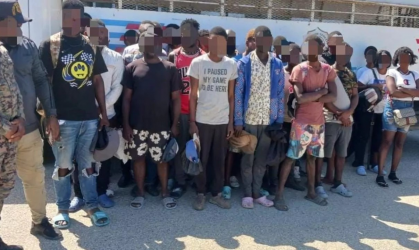 DGM detiene a 1,143 y repatria 1,180 haitianos indocumentados