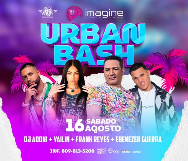Urban Bash 2025 llegará a Punta Cana el 16 de agosto imagen