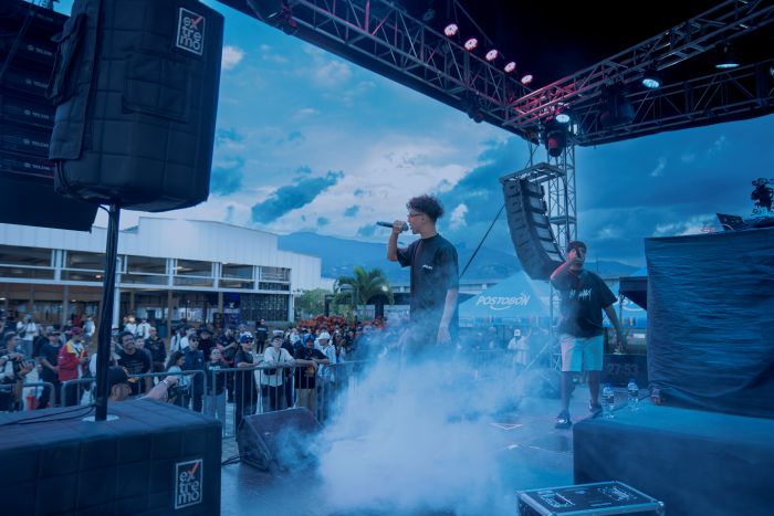 Rap dominicano hace historia en Medellín con Latin Guayza imagen