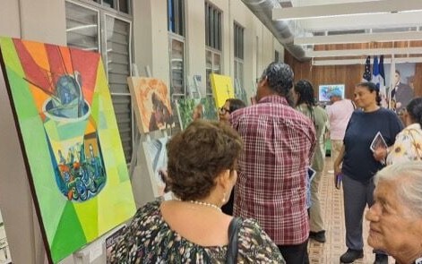 P. RICO: Pintores dominicanos abren colectiva pictórica imagen