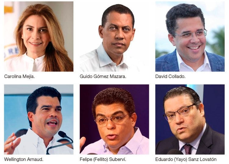 Presidenciables del PRM sin planteamientos imagen