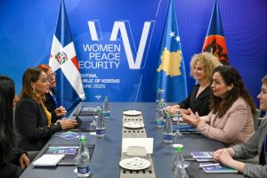 KOSOVO: Ministra RD se reúne con presidenta Osmani Sadriu