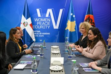 KOSOVO: Ministra RD se reúne con presidenta Osmani Sadriu KOSOVO: Ministra RD se reúne con presidenta Osmani Sadriu