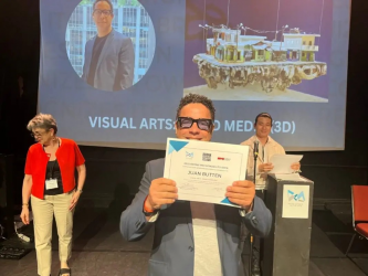 NY: Artista visual dominicano Juan Butten es galardonado NY: Artista visual dominicano Juan Butten es galardonado