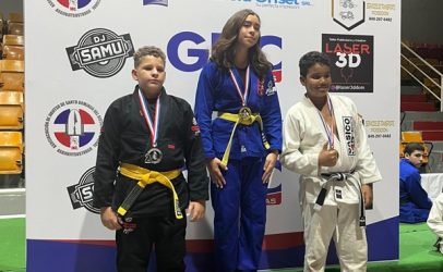 Renata Marte gana medalla de oro Abierto Newaza de Jiu-jitsu