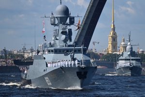 Rusia cancela su desfile naval por «razones de seguridad» Rusia cancela su desfile naval por «razones de seguridad»
