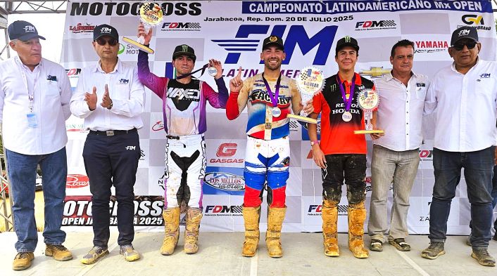 Dominicano Nogueras Jr gana Latinoamericano de Motocross imagen