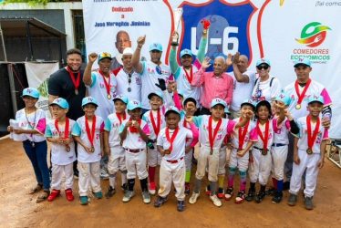 La Vega se proclama campeón del Nacional de Beisbol U-6