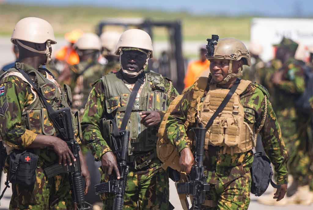 Haití pide «con urgencia» otro contingente Kenya antipandillas imagen