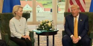 La UE y EEUU alcanzan acuerdo comercial para resolver conflicto La UE y EEUU alcanzan acuerdo comercial para resolver conflicto