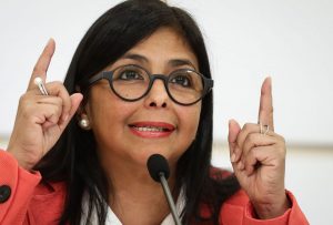 Vicepresidenta Venezuela niega haya hecho oferta a los EE.UU.