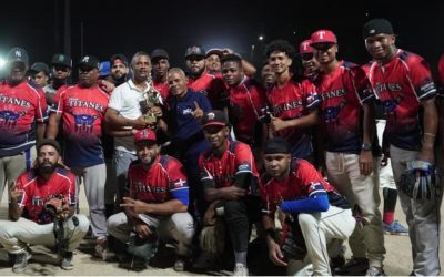 Liga Domingo Guzmán se corona campeón softbol del DN