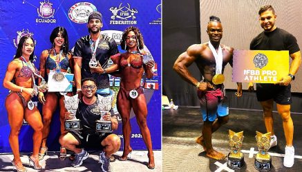 ECUADOR: Dominicanos ganan  en Miss & Mr América IFBB Cup