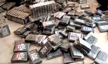 LA ALTAGRACIA: DNCD y la PN ocupan 846 kilos de drogas