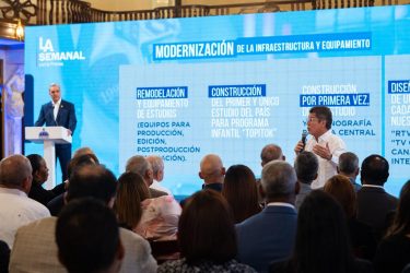 Gobierno presenta los avances aumento en audiencia de RTVD