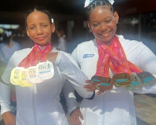 Yéssica y Sileinny Báez logran 8 medallas en Clásico de Gimnasia Yéssica y Sileinny Báez logran 8 medallas en Clásico de Gimnasia