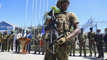 Asesor de seguridad de Kenya visitó Haití Asesor de seguridad de Kenya visitó Haití