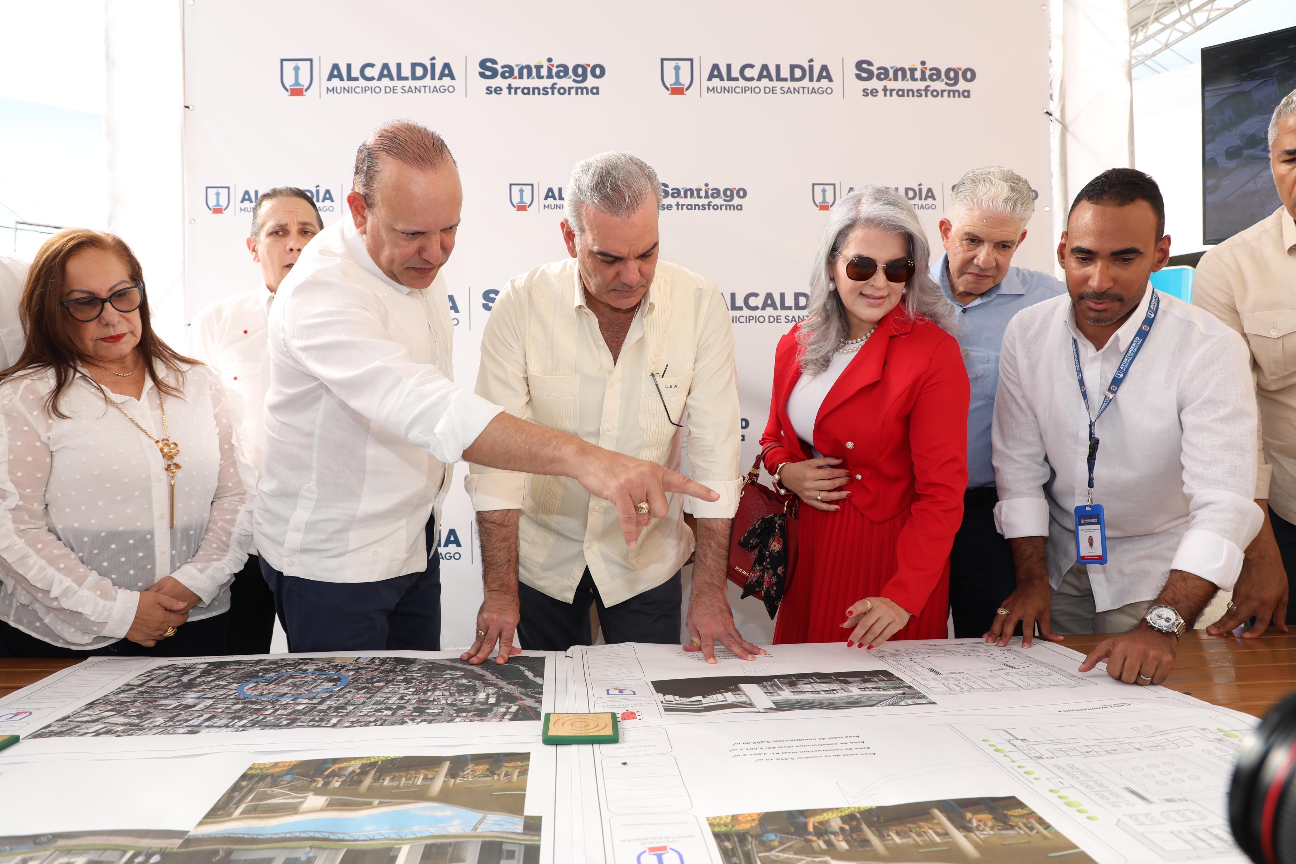 Presidente anuncia trabajos para beneficiar moradores Santiago imagen