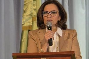 Electa Angelita Peña presidenta del Partido Verde Dominicano