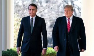 Trump sorprendido por condena al expresidente Jair Bolsonaro