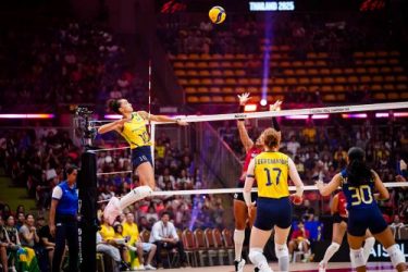 Brasil venció a R. Dominicana en Campeonato Mundial Voleibol