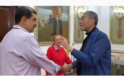 VENEZUELA:  Maduro recibe al político dominicano Miguel Mejía
