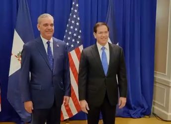 Abinader y Marco Rubio tratan en la ONU sobre misión en Haití