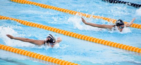 Unos 500 atletas participan en el Campeonato Natación 2025