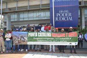 Presentan querella colectiva por «delitos» planta Punta  Catalina