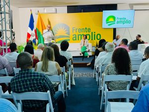 Frente Amplio reflexiona sobre situación de democracia en RD Frente Amplio reflexiona sobre situación de democracia en RD