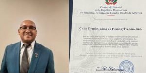 Reconocen a Casa Dominicana 
Pennsylvania por sus 20 años