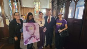 NY: Adriano Espaillat participa en la Marcha de las Novias