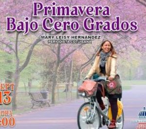 NY: Periodista Mary Leisy Hernández presenta libro “Primavera bajo cero grados”