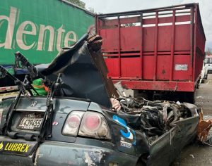 VILLA ALTAGRACIA: 2 muertos en un accidente en La Cumbre