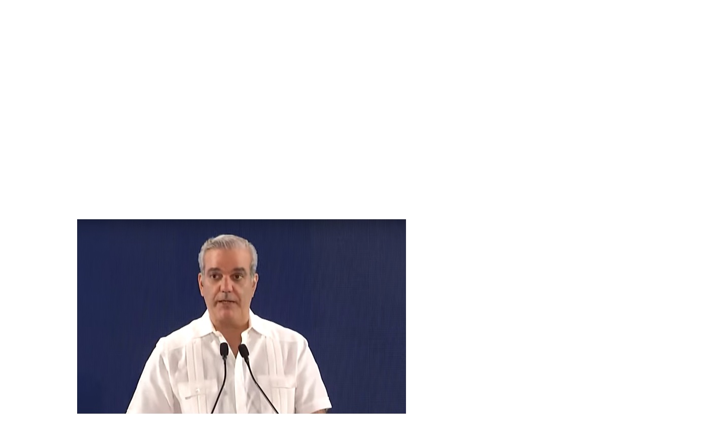 Abinader no comenta ausencia de Sheinbaum en la Cumbre LA imagen