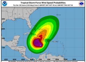 Melissa amenaza a Cuba como huracán; inundaciones en la RD