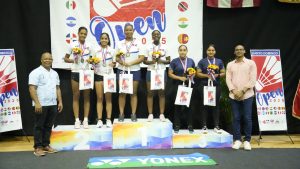 RD gana oro y plata en dobles del Bádminton Santo Domingo RD gana oro y plata en dobles del Bádminton Santo Domingo