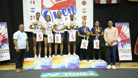 RD gana oro y plata en dobles del Bádminton Santo Domingo RD gana oro y plata en dobles del Bádminton Santo Domingo