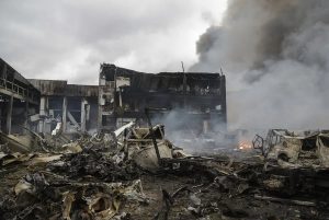 Ataque con 100 drones dejó 3 muertos, 31 heridos en Kiev