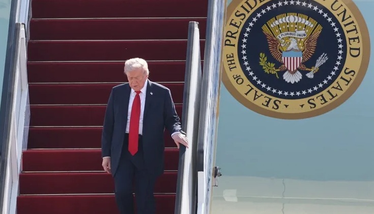 Trump inicia gira centrada en la reunión con Xi y las disputas imagen
