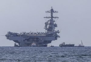 Estados Unidos despliega su mayor portaaviones en el Caribe