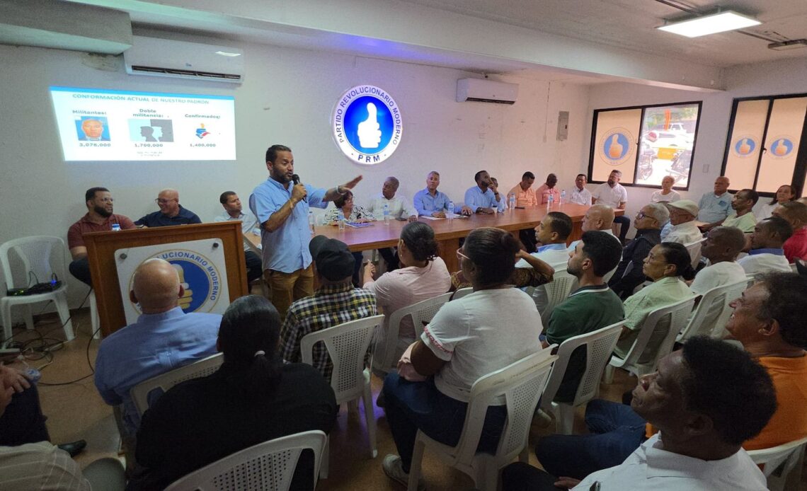 PRM Santiago realiza taller para afiliación y ratificar militancia imagen