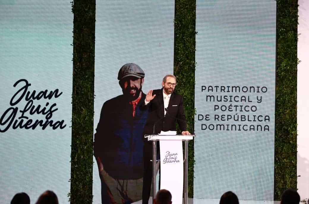 Juan Luis Guerra, «Patrimonio Musical y Poético» dominicano imagen