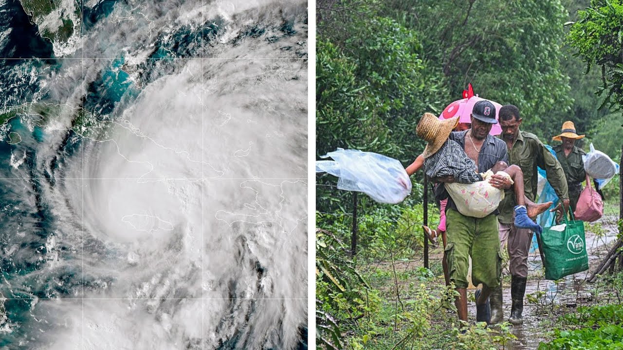 CUBA: Huracán Melissa provoca deslaves; hay 735 mil evacuados imagen