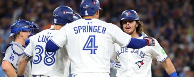 Seranthony Domínguez brilla en triunfo Blue Jays ante Dodgers imagen