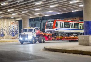 Llegan dos nuevos trenes para el Metro de Santo Domingo